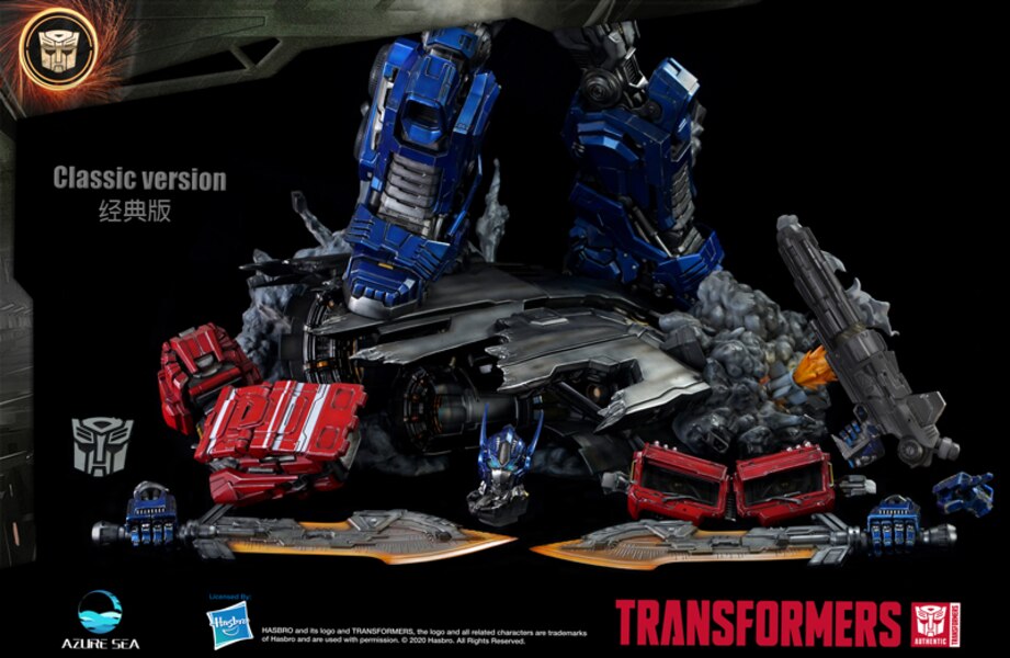 AzureSea Studio Transformers Optimus Prime Statue Color Image  (20 of 42)